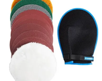 фото Набор для ручных полировально-шлифовальных работ Зубр 3592-180-Н11