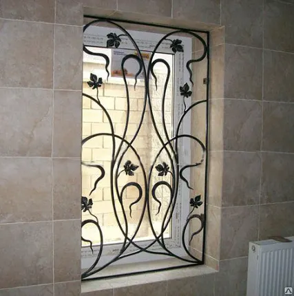 Фото №0 Ажурная решетка на окно