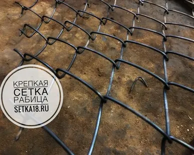 фото Сетка-рабица 55*55*3.0 (1,5*10м), рулон д.3,0мм