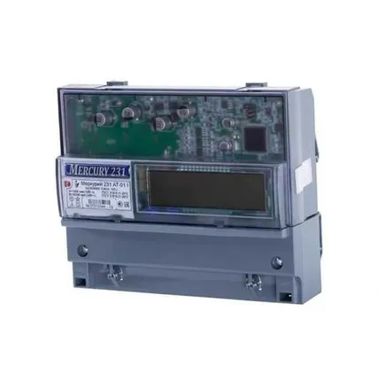 Фото №0 Счетчик электроэнергии 3ф. 230/400 5(60)А к.т.1 многотариф. Меркурий 231 AT-01 I (РФ)