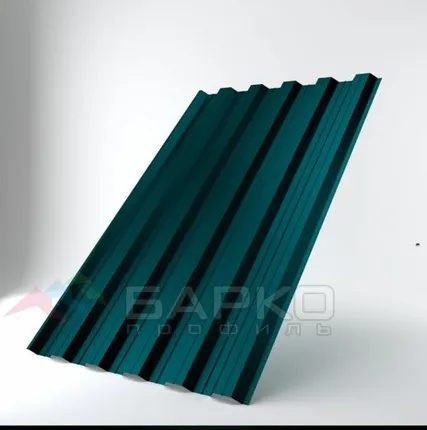 Фото №0 Профлист НС-35 - 1060 мм (1000 мм) 00007551/5 Водная синь RAL 5021 Полиэстер 0.5