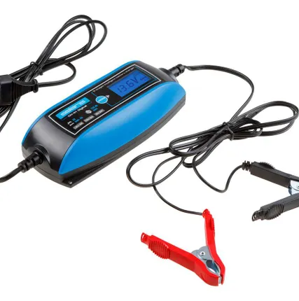 Фото №0 Зарядное устройство цифровое 6/12 В ток 4 А Solaris CH-41 Digital