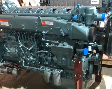 фото Двигатель Weichai WD615.47 Евро-2, 371л/с на HOWO, Shaanxi