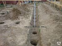 фото Бурение скважин под ленточный фундамент и на воду