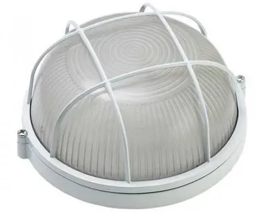 фото Светильник НПП-03-100-009 круглый с решеткой IP54 Россия