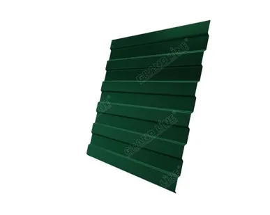 фото Профнастил С8А Дачный PE RAL 6005 зеленый мох