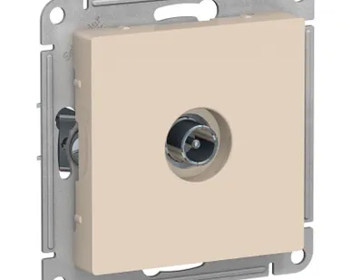 фото Механизм розетки TV оконечной AtlasDesign 1DB беж. SchE ATN000291