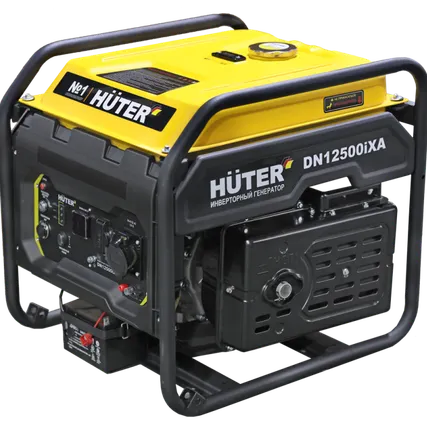 Фото №0 Инверторный генератор Huter DN12500iXA (электростартер)