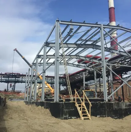 Фото №0 Строительство каркасных зданий и сооружений