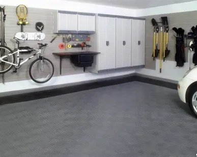 фото Внутренняя отделка гаража