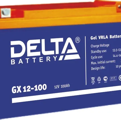Фото №0 Аккумулятор гелевый DELTA GX 12-100 Xpert