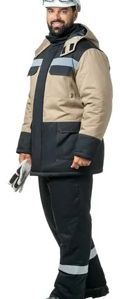 Фото №0 Куртка мужская зимняя «Молоток» бежевая
