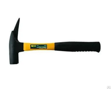 фото Молоток кровельщика с фиброглассовой усиленной ручкой 600 гр.  FIT