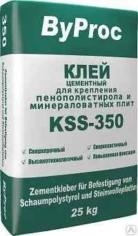 Фото №0 Клей для крепления плит из пенопол морозостойкий KSS-350 W 25 кг