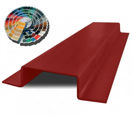 Фото №0 Профиль 65х20х20мм оцинкованный П-образный стенка 1,2мм длина 3 метра порошковая покраска RAL