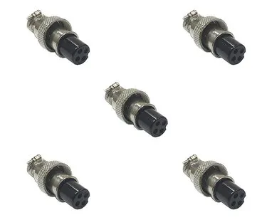 фото Разъем GX12M-4A (5 штук)