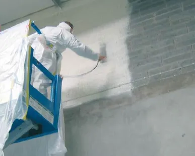 фото Огнезащита железобетонных конструкций