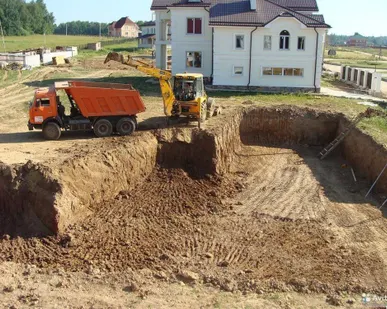 фото Рытье траншей