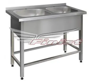 фото Ванна моечная ВМПц-2 (1160 х 600 х 860)