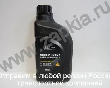 фото Масло моторное Hyundai Super Extra Gasoline Engine Oil SAE 5W-30 1 литр