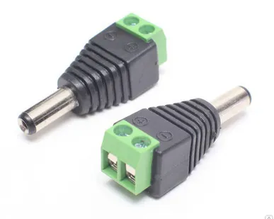 фото Разъём питания штекер 2.1х5.5 с клеммной колодкой