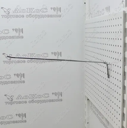 Фото №0 Крючок на перфорацию L=400мм d=6мм, окрашенный