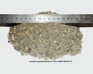 фото Песок крупный мытыйМодуль крупности 3,0 - 3,5