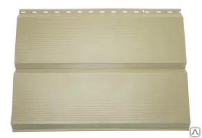 Фото №0 Металлический сайдинг L брус в размер цвет СЛОНОВАЯ КОСТЬ 1014, 0,43мм