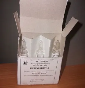 фото ГСО нитрат ионов