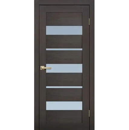 Фото №0 Дверь межкомнатная L20 (Lite Doors) стекло матовое, микрофлекс, Венге 2000х800мм