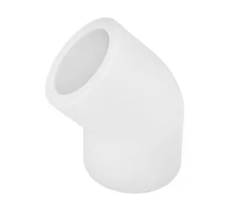 фото Угольник полипропиленовый 32мм, угол 45 градусов