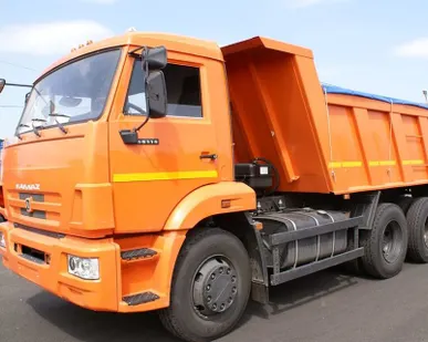 фото Аренда самосвала KAMAZ-65115, 10 тн