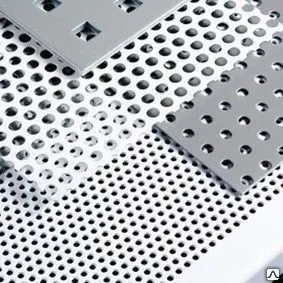 Фото №0 Лист перфорированный 1000х2000 мм Сталь 08пс (холоднокатанная)