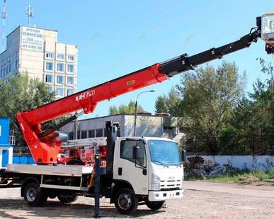 фото Аренда автовышки (автогидроподъемника) ЧАЙКА-СЕРВИС Чайка-Socage T328, Челябинск