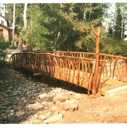 Фото №0 Деревянный мост