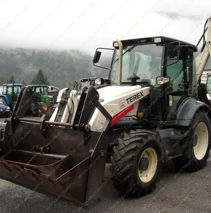 Фото №0 Аренда экскаватора-погрузчика Terex 860SX, Москва