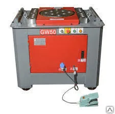 фото Станок GW-50 Vektor для гибки арматуры с доводчиком,