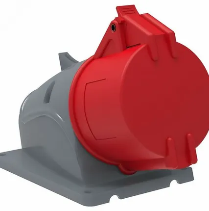 Фото №0 MAGNUM Розетка стационарная ССИ-125 32А 3Р+РЕ+N 380В IP44