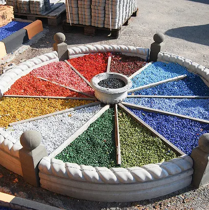 Фото №0 Щебень цветной декоративный