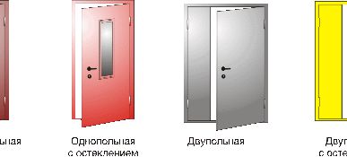 фото Двери противопожарные металлические