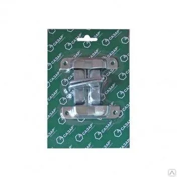 Фото №0 Завертка накладная ЗФ-2 П-2 оцинк. 2шт (СКИН) Сазар