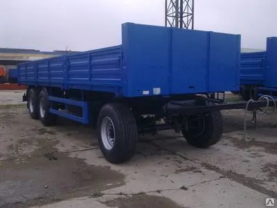 Фото №0 Бортовой прицеп СЗАП 83053