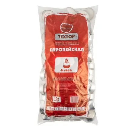 Фото №0 Свечи в гильзе Европейская 100шт/упак