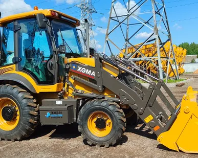 фото Экскаватор-погрузчик XGMA XG765N
