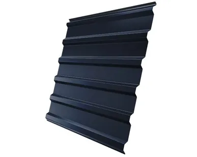 фото Профнастил С20R Grand Line 0,5 Quarzit Pro Matt RAL 7024 мокрый асфальт