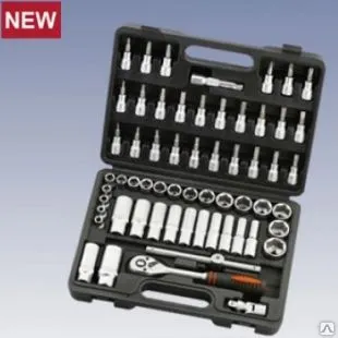 Фото №0 Набор инструментов Кратон TS-14 60 предметов арт. 2 28 09 014