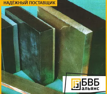 фото Пластина биметаллическая ( сталь-бронзографит)
