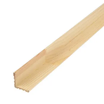 Фото №0 Уголок фигурный 2.2 м, 40х40 мм, сращенный, бессучковый