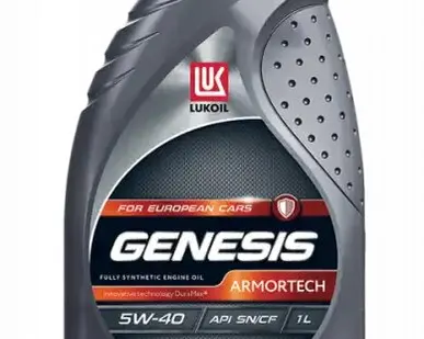 фото Моторное масло LUKOIL 3148670 5W-40 синтетическое 1 л