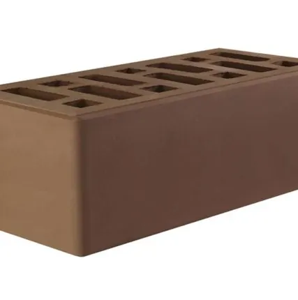 Фото №0 Старый Оскол Кирпич лицевой керамический Старый Оскол Коричневый 1.4НФ